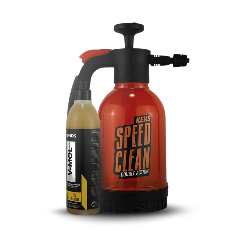Kit Pré-Lavagem Pulverizador Manual Kers + V-Mol 500ml Vonixx