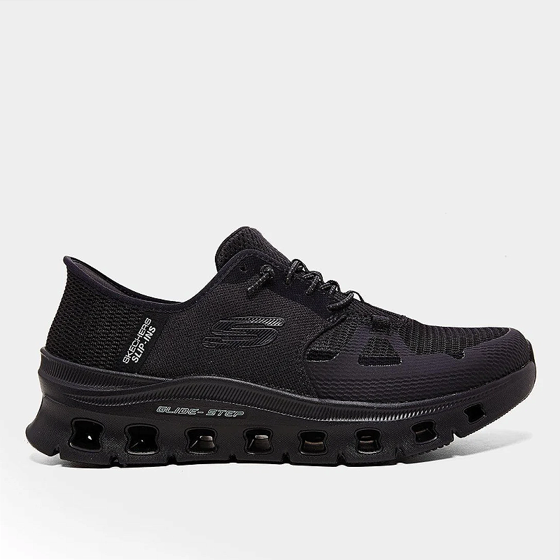 Tênis Skechers Glide-Step Pro Masculino - Preto All Black