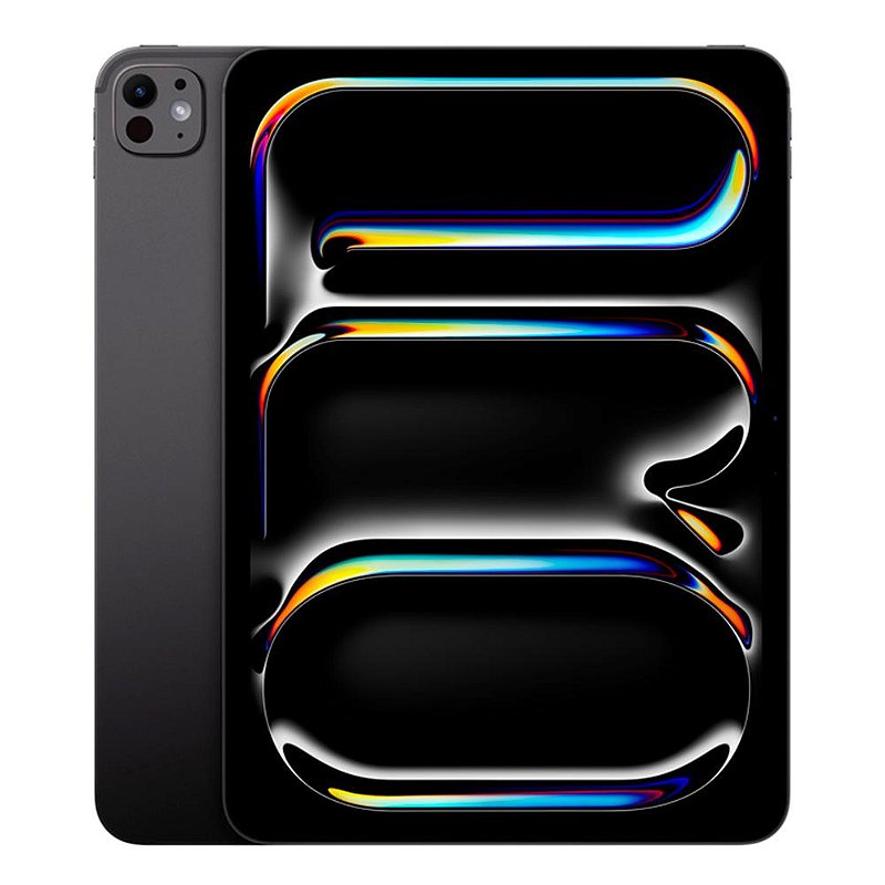 iPad Pro 5 Geração M4 11" Wi-Fi 512GB Preto Espacial Space Black Prateado Prata A2837 Novo