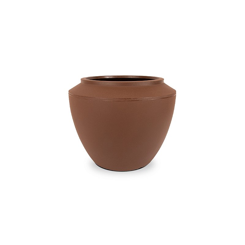vaso para plantas grandes THAI 60 XL POLIETILENO FLOR ARGILA