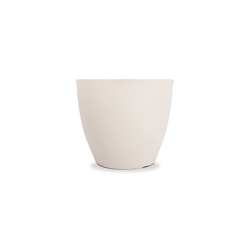 VASO VIETNAMITA FOSCO 48 POLIETILENO AREIA leve e resistente