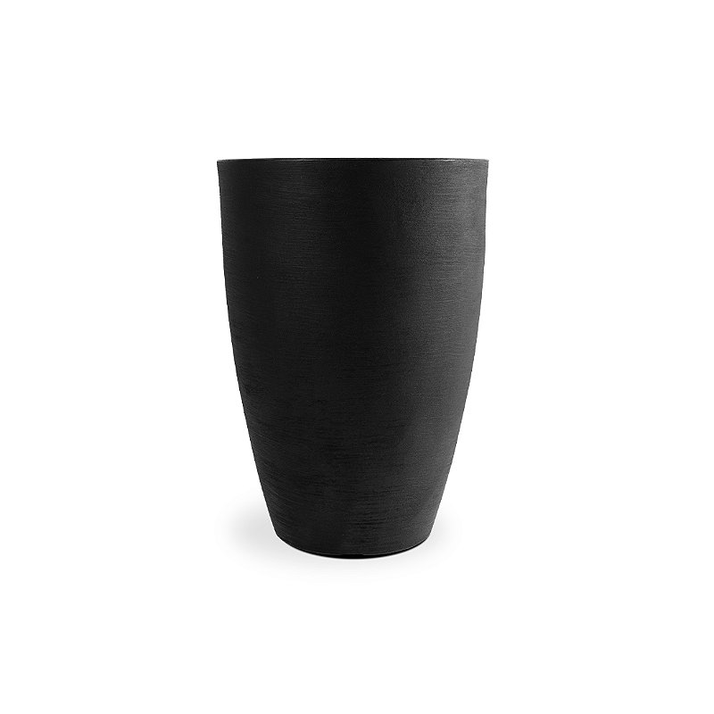 VASO escritorio CONE GRAFIATO 77 POLIETILENO PRETO ABSOLUTO