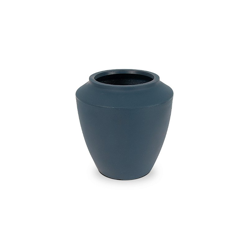 VASO THAI 60 POLIETILENO SALA AZUL MACAUBA para jardim