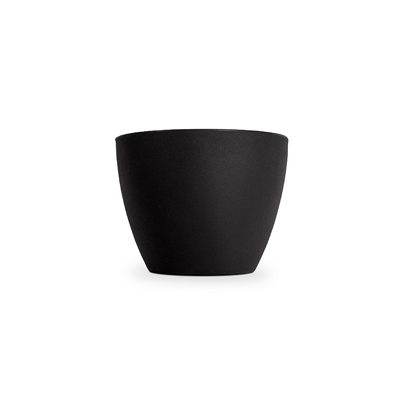 VASO interno CONE BAIXO FOSCO 22 POLIETILENO PRETO ABSOLUTO