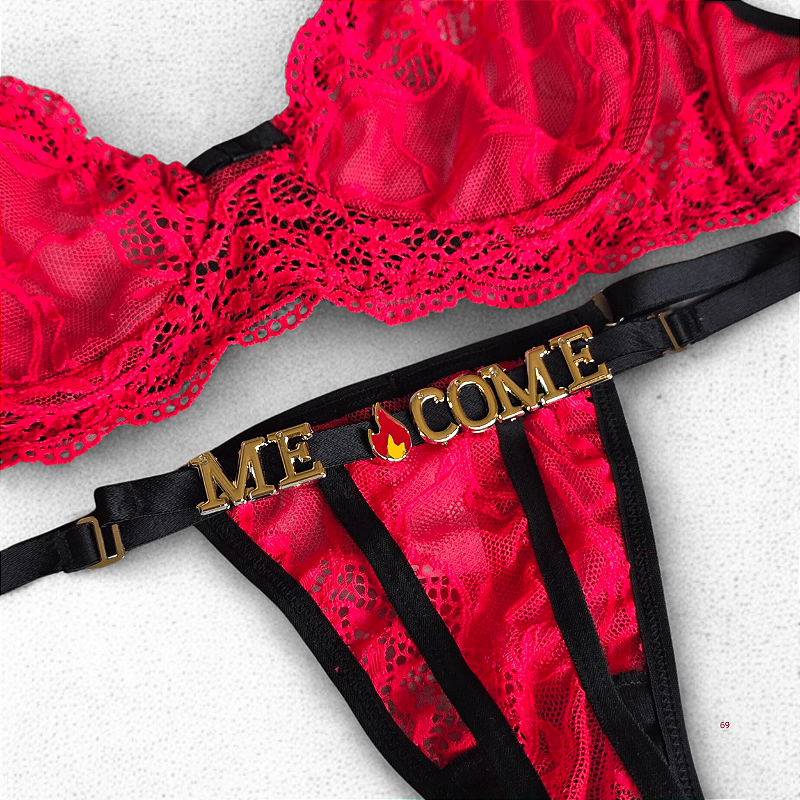 Conjunto Me Pega - Personalizado