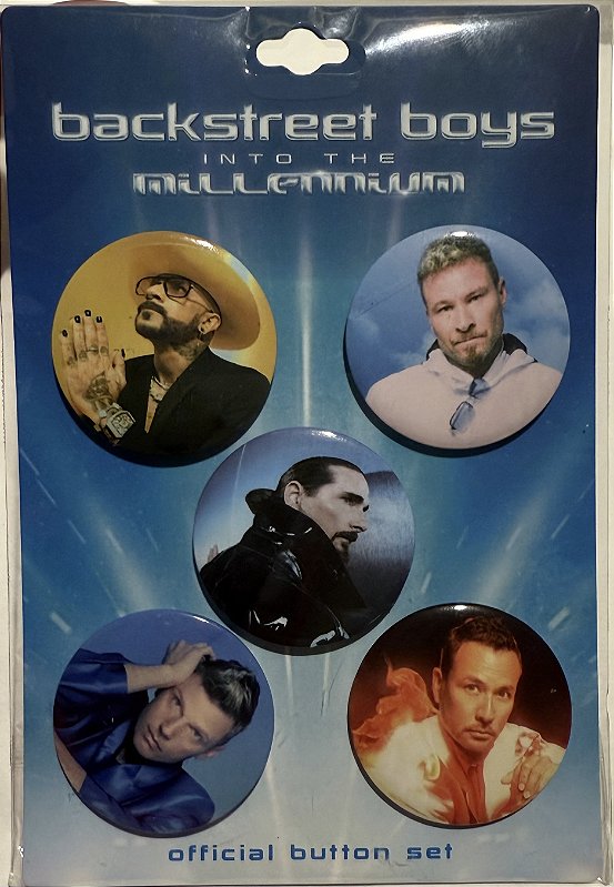 Boton Backstreet Boys - BSB Cruise and Travels