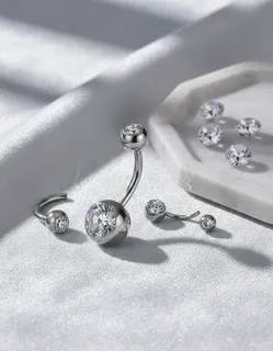 Piercings Titânio Bananabell Cor Natural