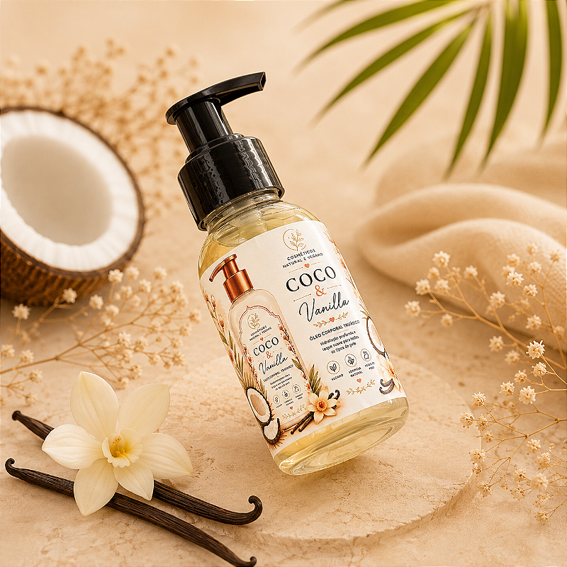 Óleo Corporal Trifásico Coco & Vanilla