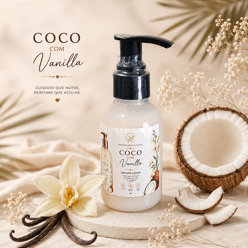 Sabonete Líquido Coco Vanilla