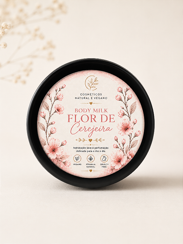 Body Milk Flor de Cerejeira