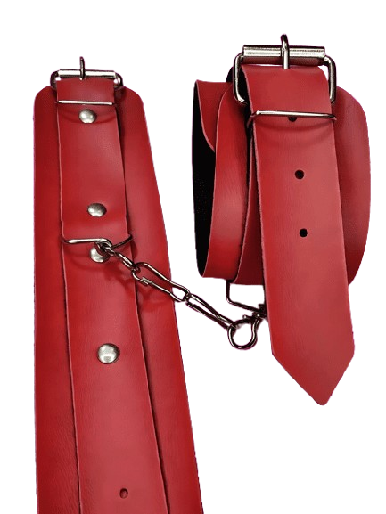 Algema De Couro Sintético Fetiche