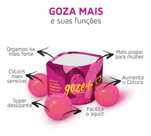 Bolinha Excitante Goze +