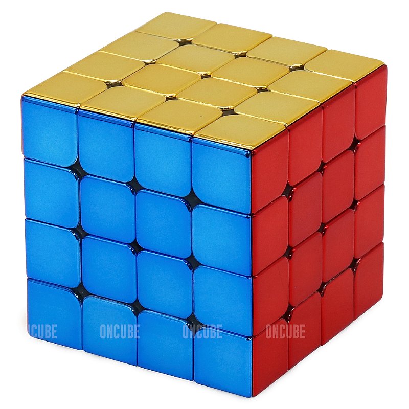 Cubo Mágico 4x4x4 Mirror Blocks Solução Dupla