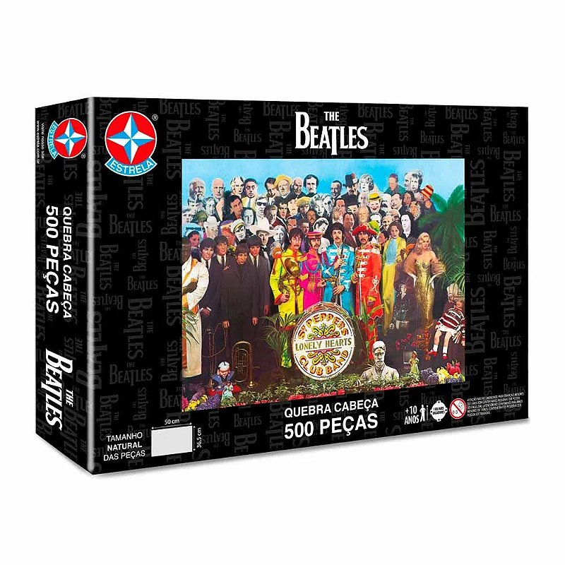 Quebra-Cabeças The Beatles 500 peças - Oncube: os melhores cubos