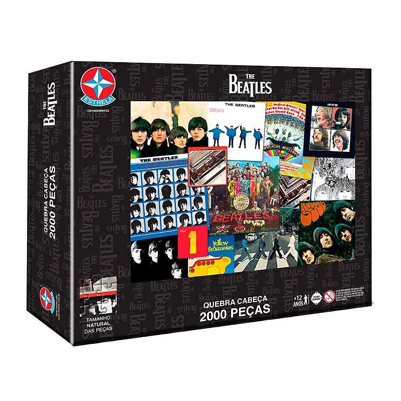 Quebra-Cabeça The Beatles 2000 peças - Oncube: os melhores cubos