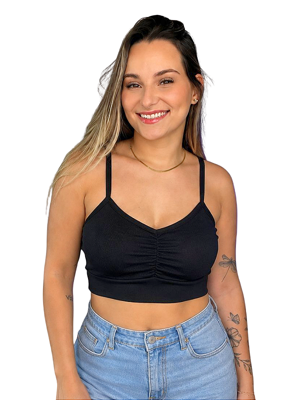 Top Drapeado Laís