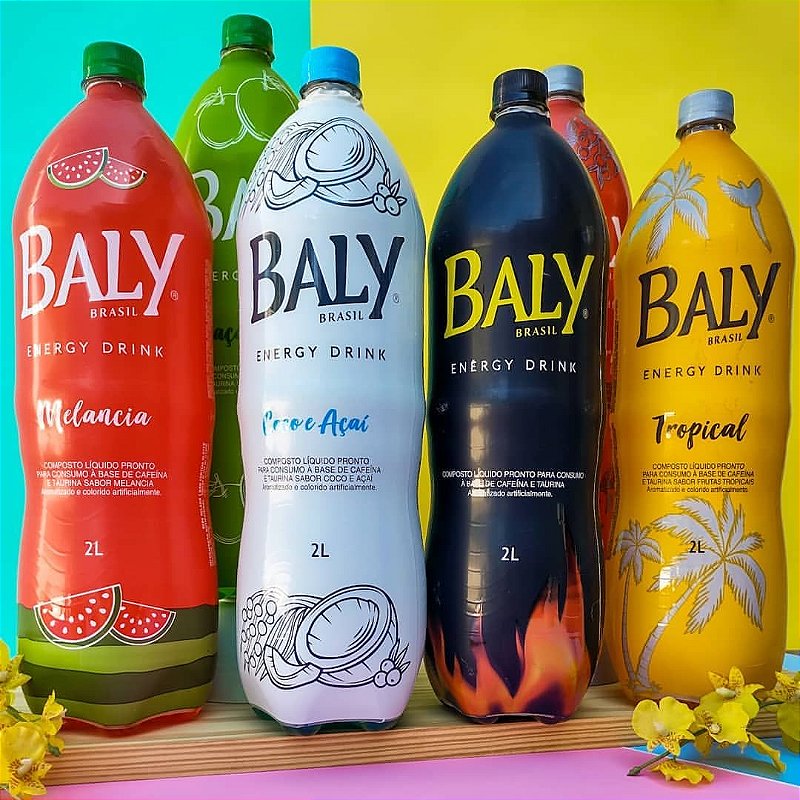 Energéticos Baly - Sabor e Energia em Cada Gole
