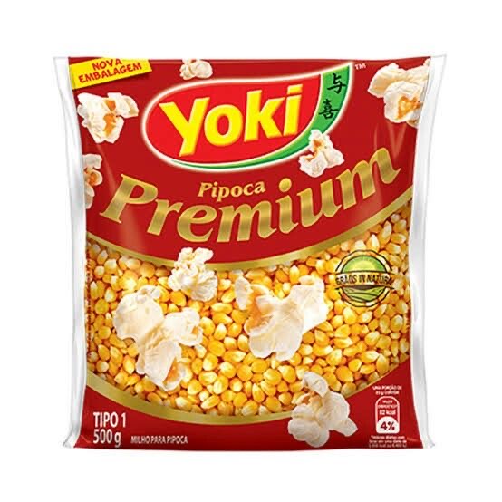 Milho de Pipoca Yoki Premium 500g