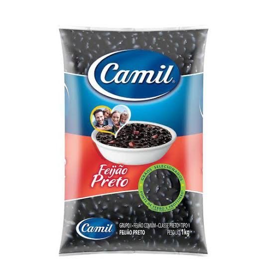 Feijão Preto Camil 1kg