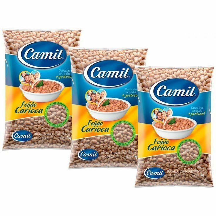 Feijão Carioca Camil 1kg - Sabor e Qualidade