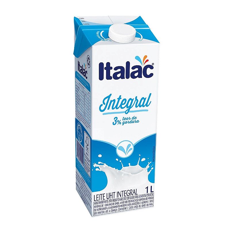 Leite Integral Italac 1L UHT