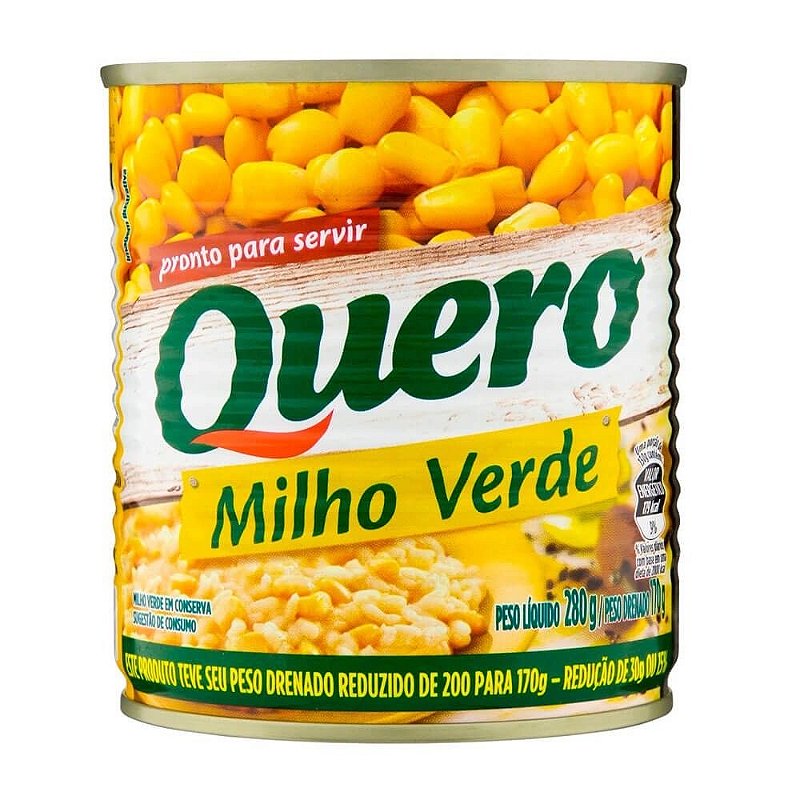 Milho Verde Quero Lata 280g