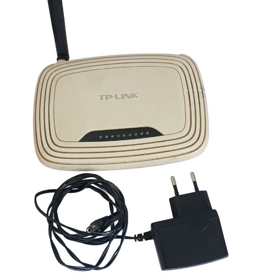 Roteador TP-Link TL-WR740N 150 Mbps – Wi-Fi com Fonte Usado