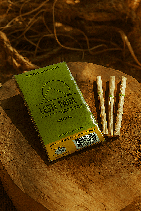 Cigarro de Palha Palheiro Mentol Leste Paiol