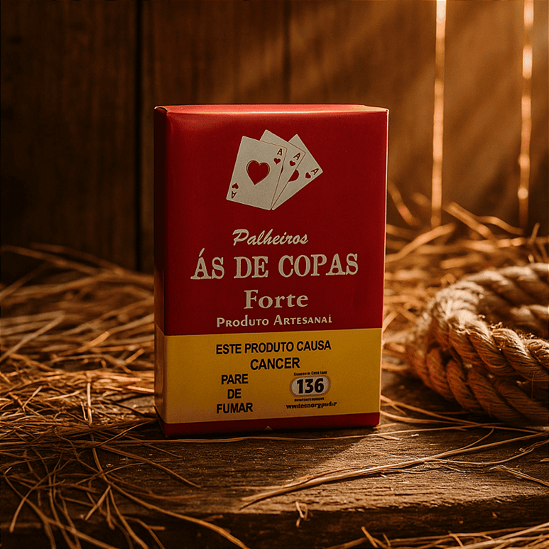Cigarro de Palha Palheiro Tradicional Ás de Copas