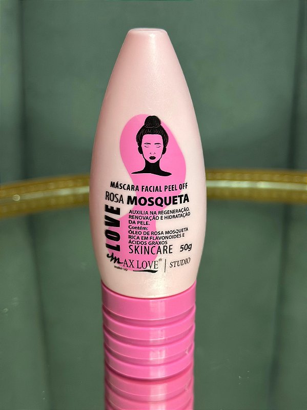 Máscara Facial Rosa Mosqueta - Max Love