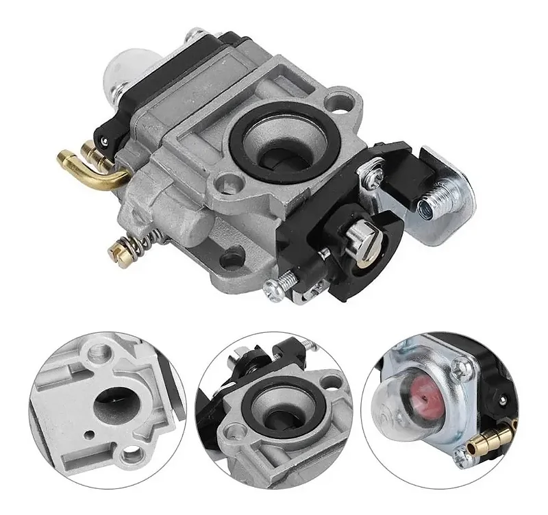 Carburador para Motores 2 Tempos – 43cc / 52cc / 62cc