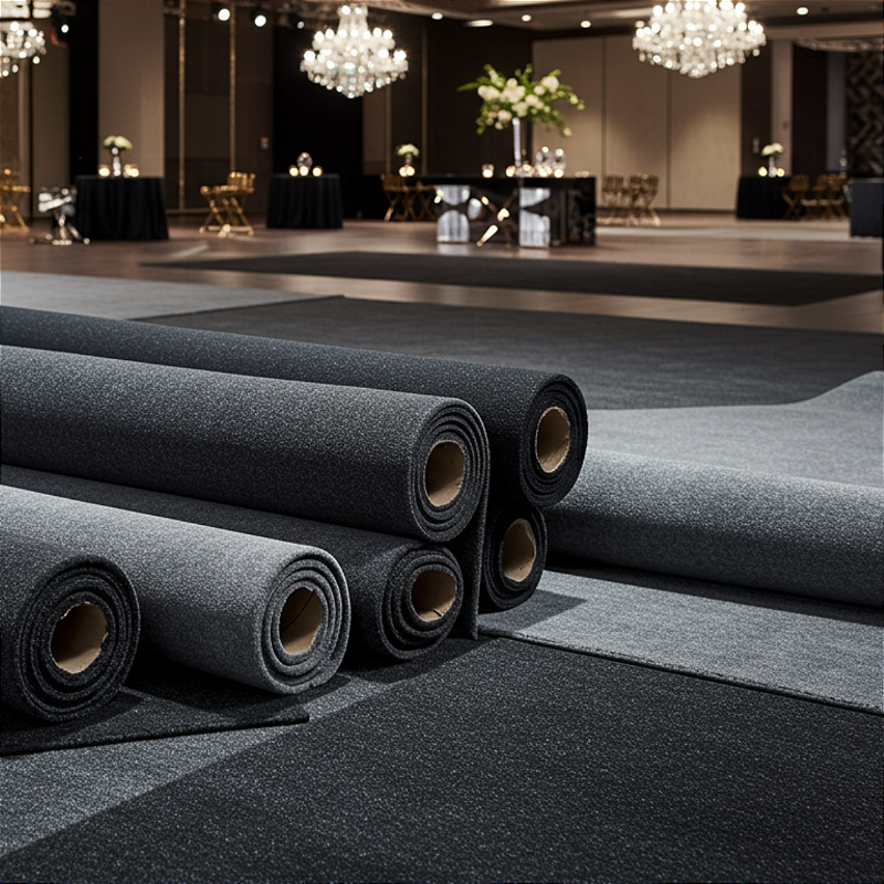 Carpete Forração Evento 3mm - Cores Escuras