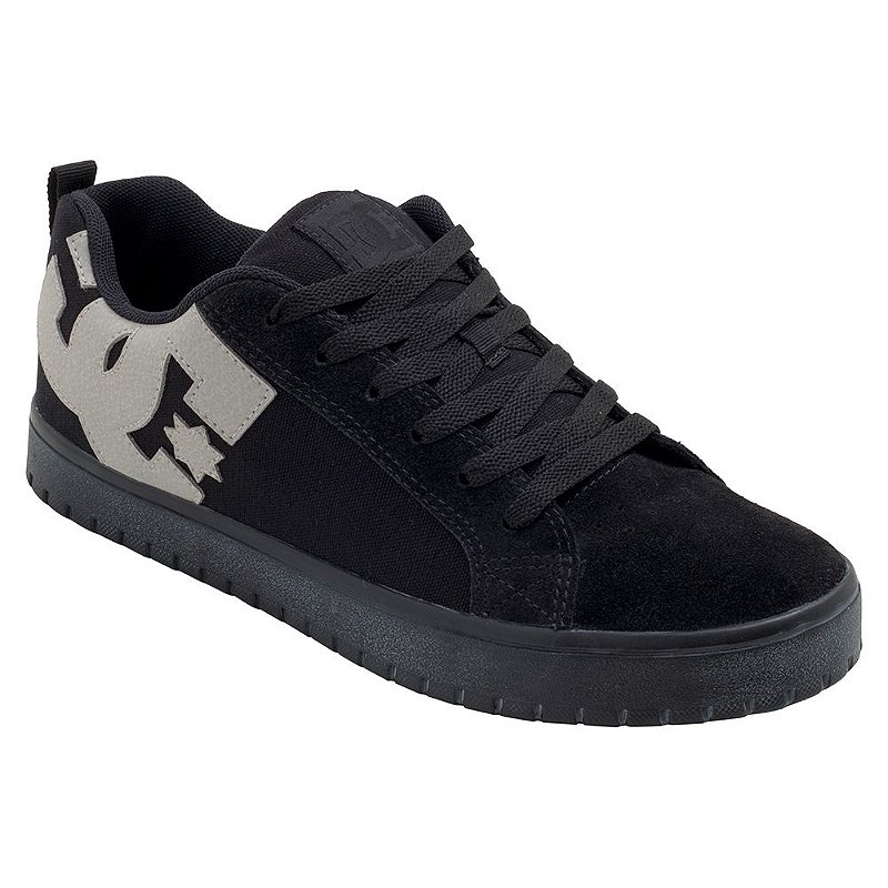 Tênis DC Shoes Court Graffik TX Masculino PretoCinza - Radical