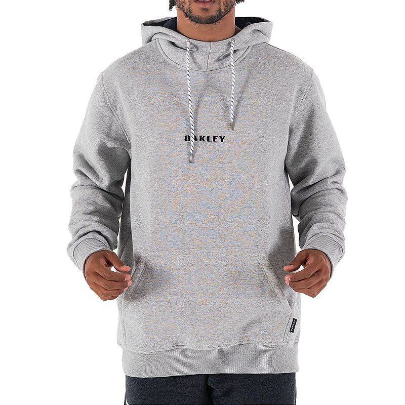 Moletom Oakley 75 Blocked Pullover Masculino Cinza - Radical Place