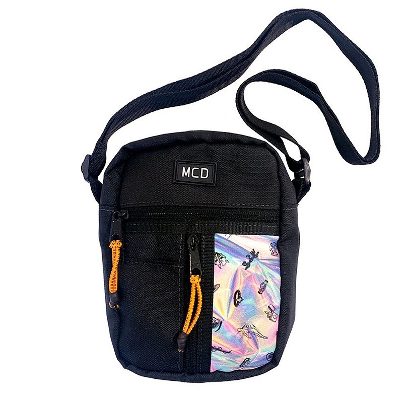 Shoulder Bag MCD Holofoil Preto - Radical Place - Loja Virtual de