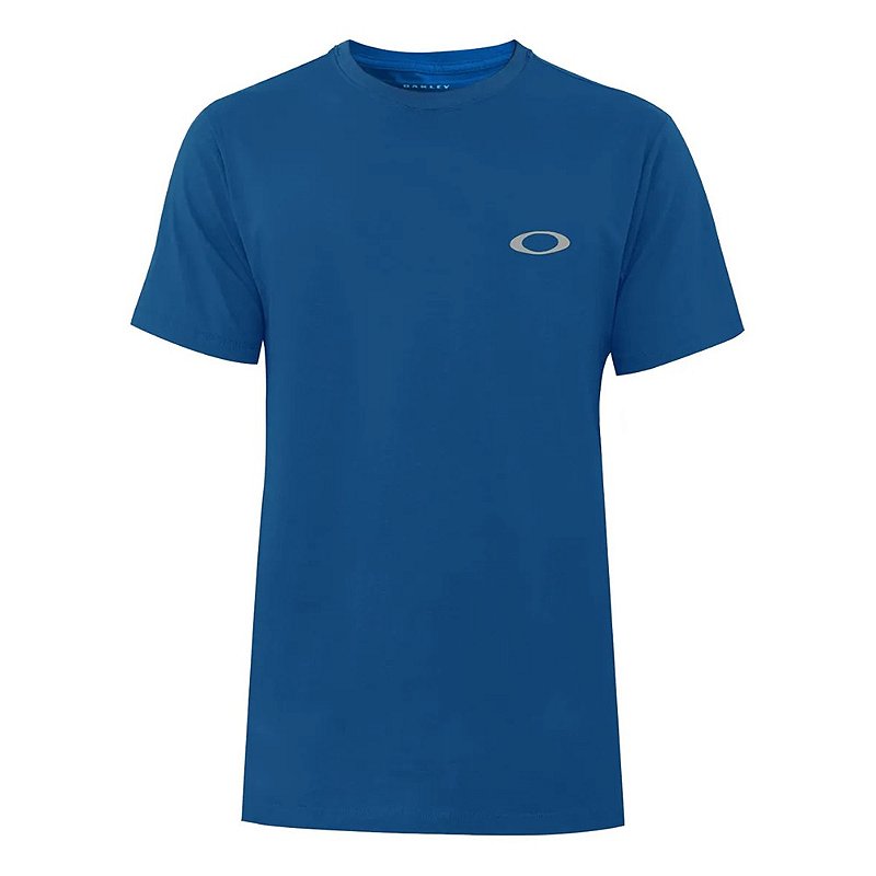 Camiseta Oakley Ellipse Frog Masculina - Azul Escuro