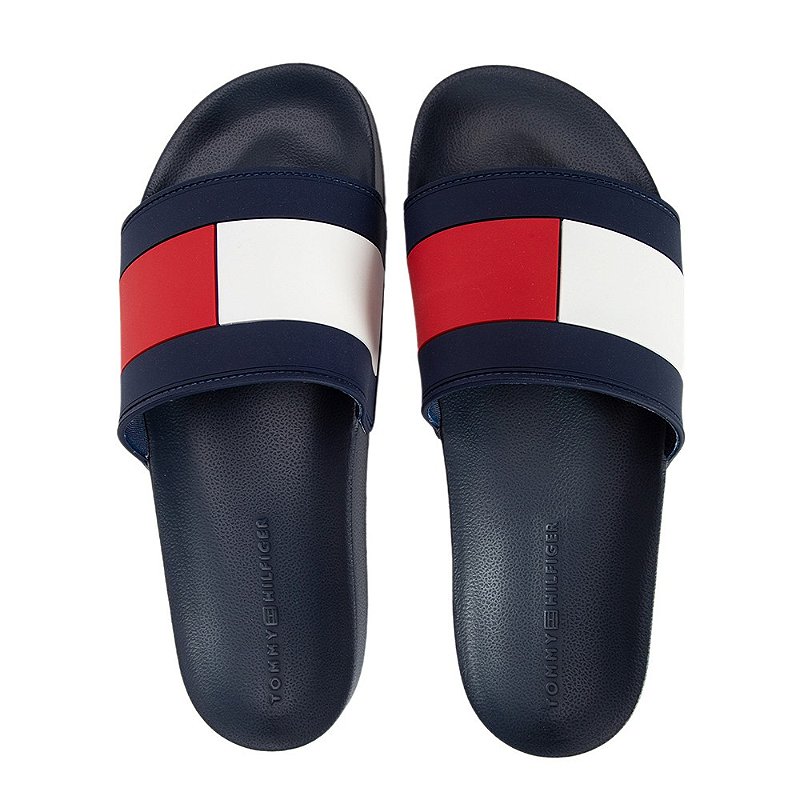 Chinelo Tommy Hilfiger Marco 9DD Masculino Azul Marinho - Radical