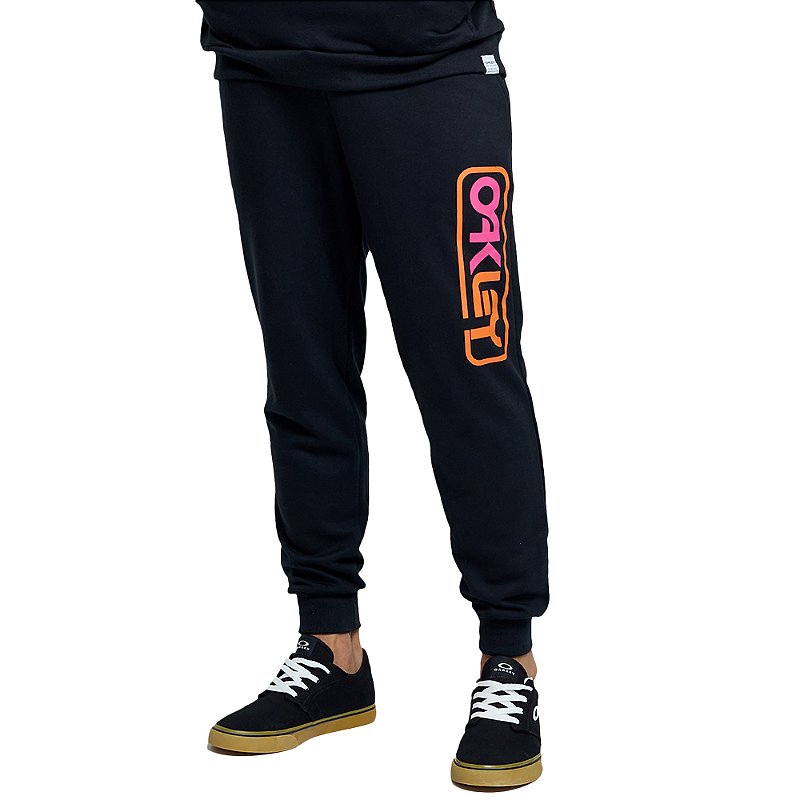 Calça Oakley Moletom FP Graphic WT23 Masculina Blackout - Radical