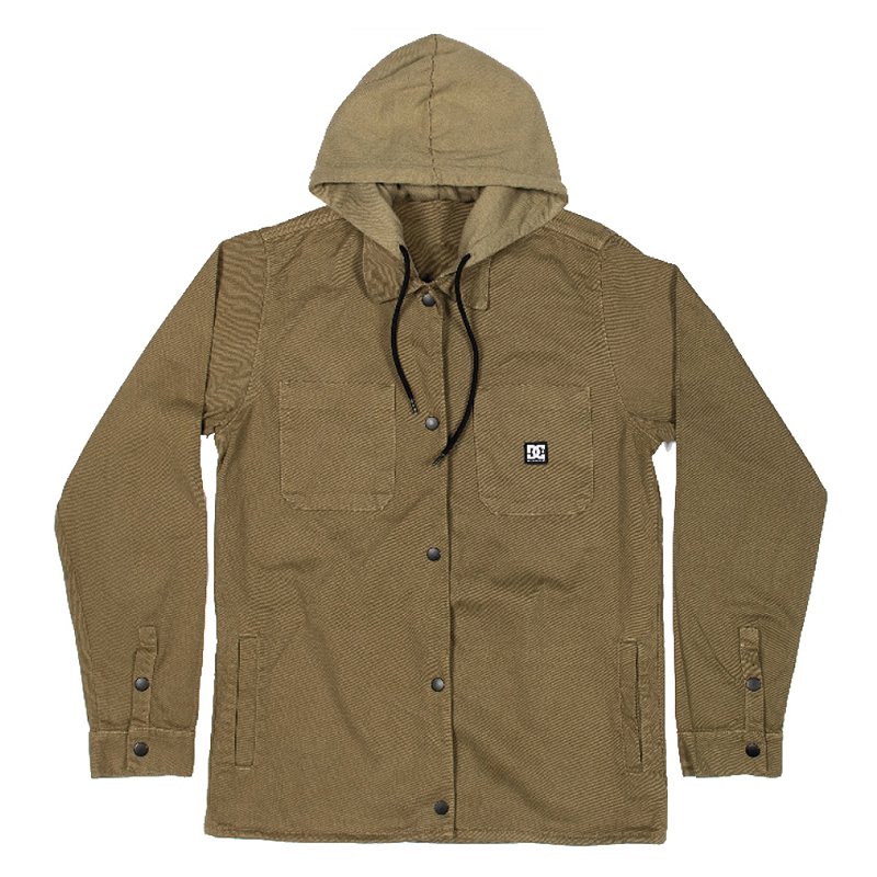 Jaqueta DC Shoes Jester WT23 Masculina Verde Militar Radical