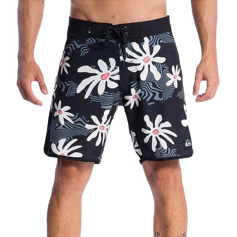 Bermuda Quiksilver Swell Wave Days 18 SM24 Preto - Radical Place