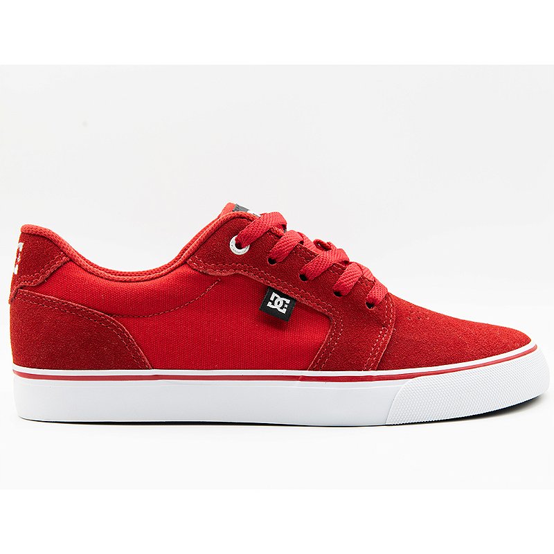 Tênis DC Shoes DC Anvil LA WT24 RedRedWhite - Radical Place - Loja