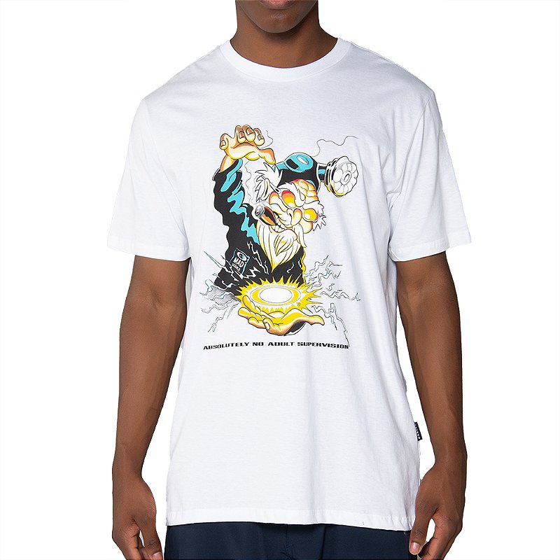 Camiseta Oakley Mad Science SM25 Masculina White - Radical Place