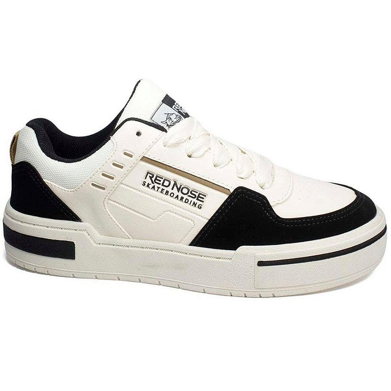 Tênis Red Nose Yaser Masculino Off WhitePreto - Radical Place