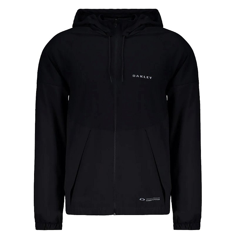 Jaqueta Oakley Sports Windbreaker WT25 Masculina Blackout