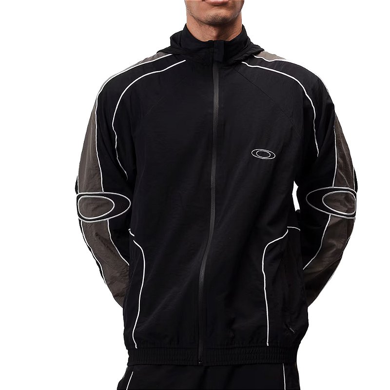 OAKLEY WIND JACKET マットブラック　廃盤 foa407272__02e_omfr1-