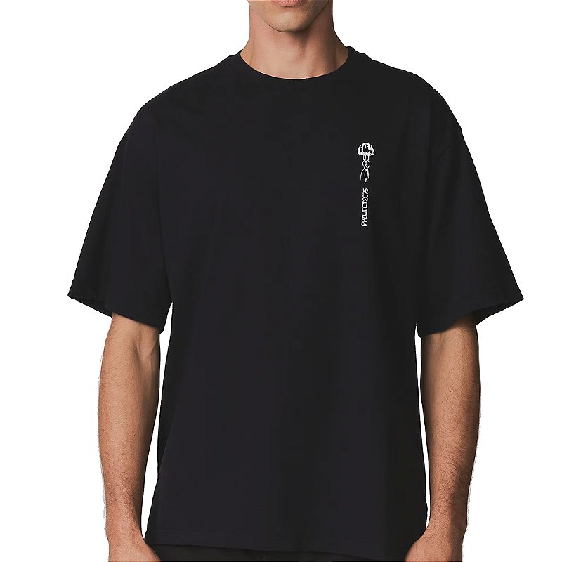Camiseta Oakley 2075 Jellyfish SM26 Masculina Blackout - Radical