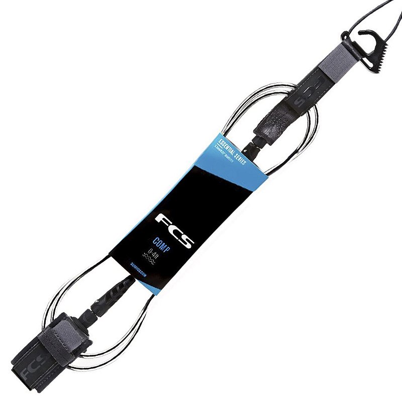 Leash FCS 6' 5,5mm Essential Comp Transparente Radical Place Loja