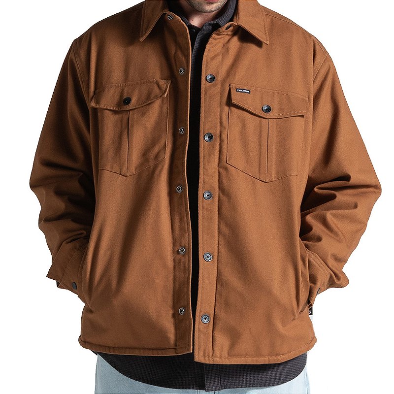 Jaqueta Volcom Westmead WT26 Masculina Major Brown - Radical Place