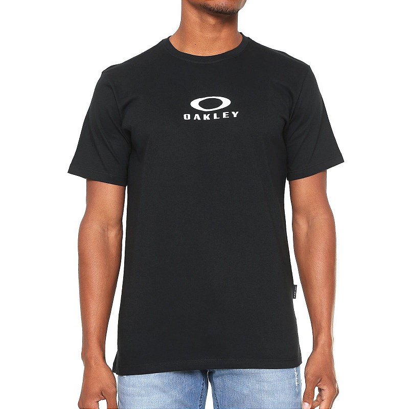 Camiseta Oakley Bark New Tee - Masculina em Promoção