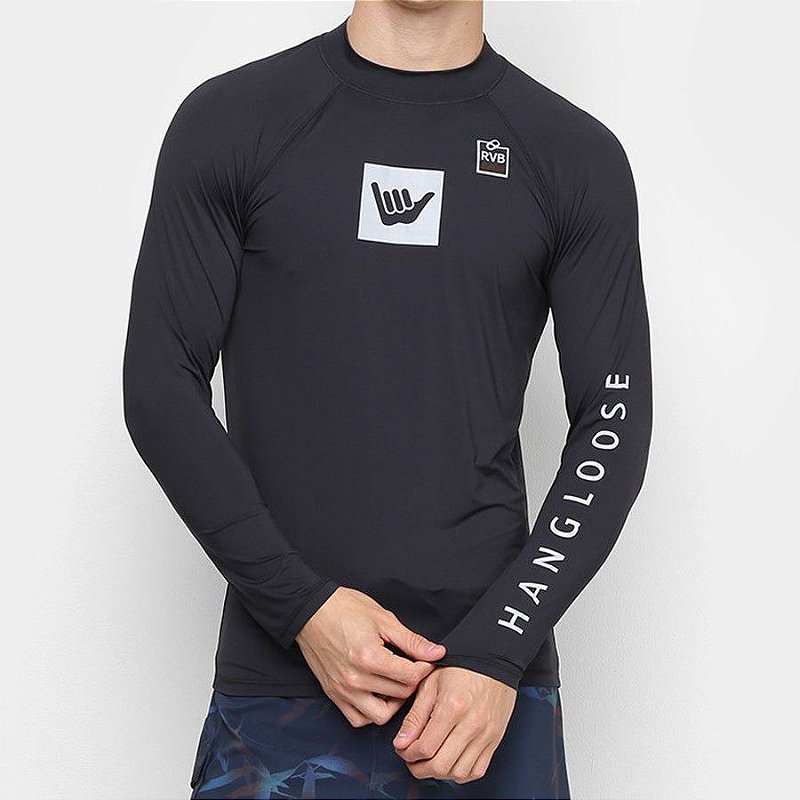 Lycra Camiseta Surf Hang Loose Manga Longa Surf Tee - Radical Place - Loja Virtual de Produtos